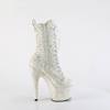 Pleaser - ADORE1040GR Bottes de plateforme, Pole dance chaussures - Blanc cassé Product image